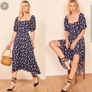Reformation Dress - Size 0 - Zippy Dress in Splatter
